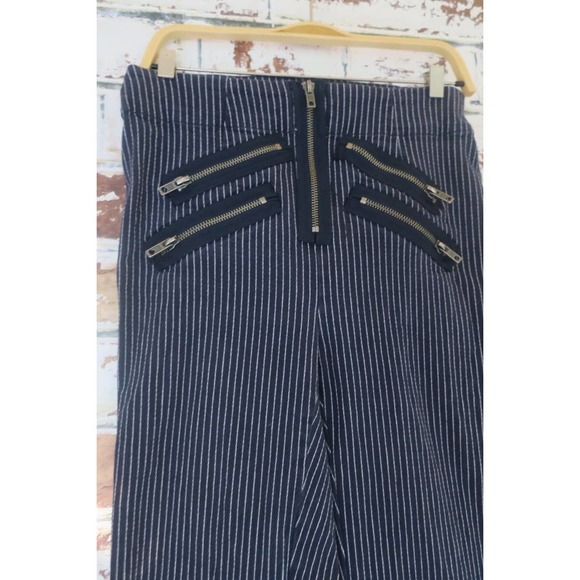 Urban Outfitters Silence + Noise Malorie Pinstripe Zipper Pants - Picture 6 of 9